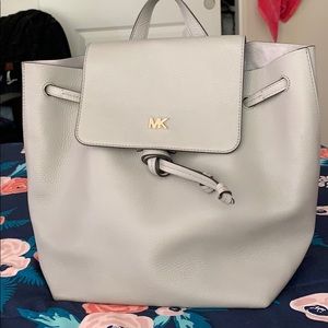 Michael Kors Backpack -Light Grey